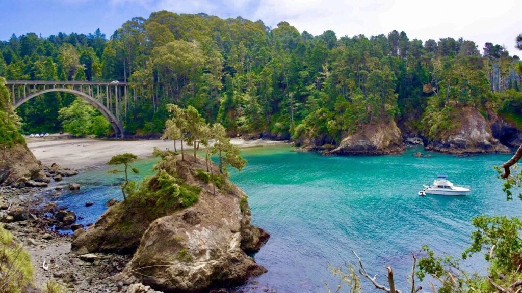 Russian Gulch State Park