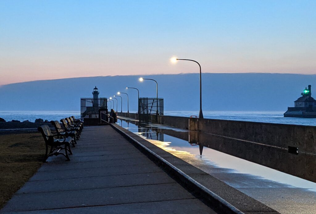 The Duluth Lakewalk
